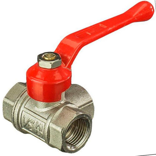 Кран шаровый трехходовой т-образный 3/4