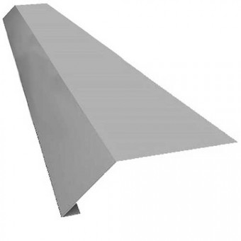 Планка карнизная (капельник) Серая Ral 7024