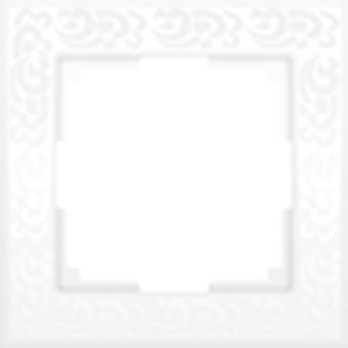 Рамка одинарная Werkel Flock белая