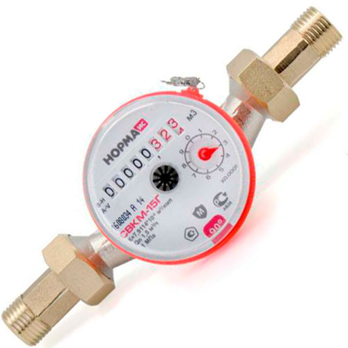 Счетчик для горячей воды СВКМ-15 Г НОРМА