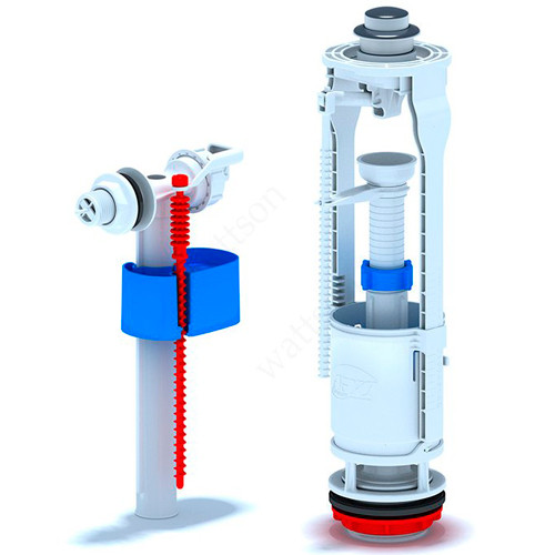 Арматура для унитаза кн/хром боковая подводка 1/2 (WC 6050M) Анипласт