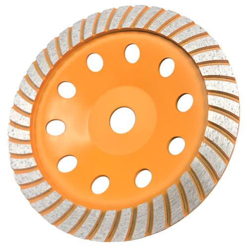 Чашка алмазная зачистная, 125 мм, Турбо Вихрь