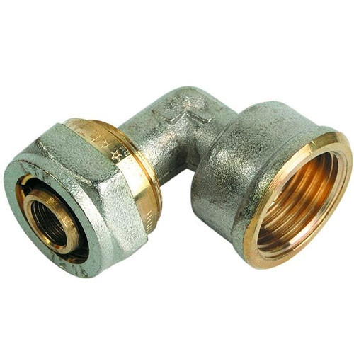 Уголок металлопласт 16-1/2 внутренняя резьба