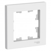 Рамка одинарная Schneider Electric AtlasDesign белая