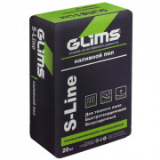 Наливной пол GLIMS S-Line базовый толстослойный (20 кг)
