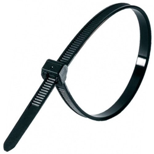 Хомут-стяжка 4.8*250 (100 шт) черный