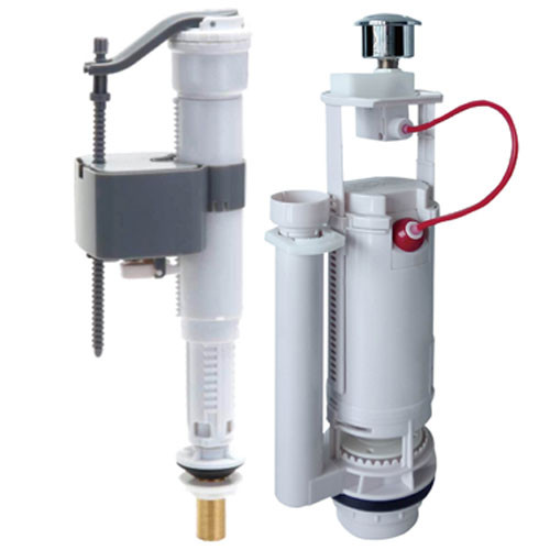 Комплект арматуры для бачка унитаза универсальный VRQ37