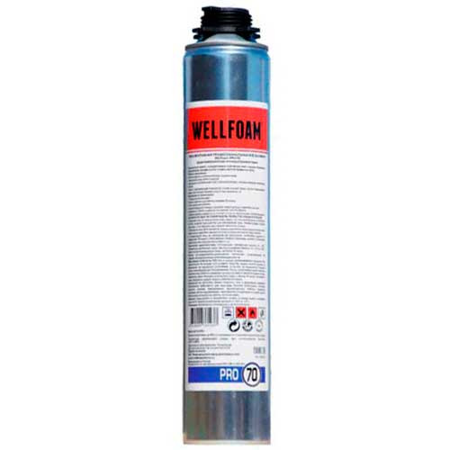  Пена монтажная WELLFOAM Pro 70 л профессиональная всесезонная