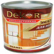 Эмаль ПФ-266 красно-коричневая 2.6кг DEKOR (Кубанские краски)
