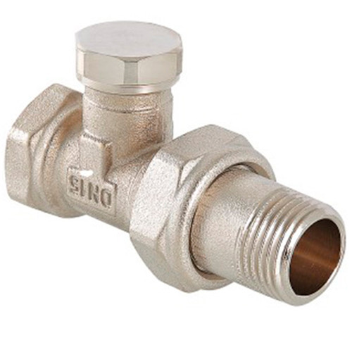 Кран для радиатора 1/2 прямой нижний