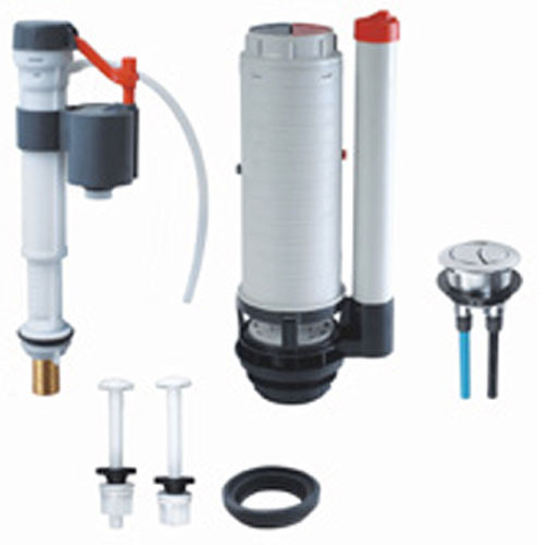 Комплект арматура для унитаза (нижнее подключение) VRQ42 