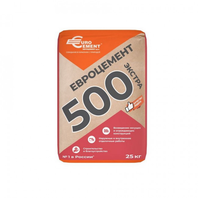  Цемент 500 (Липецкий) 25 кг
