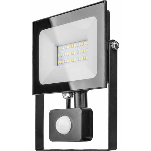 Прожектор светодиодный 50 Вт 4000 К 4000 Лм IP65 с датчиком движения Онлайт