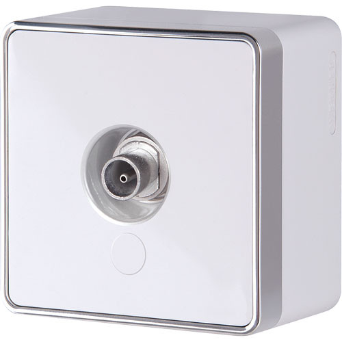 Розетка TV ОП Werkel Gallant белая