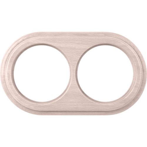 Рамка двойная Werkel Legend Ретро беленый дуб