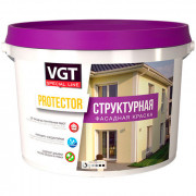 Краска структурная для наружных и внутренних работ Protektor PRO VGT 7 кг.