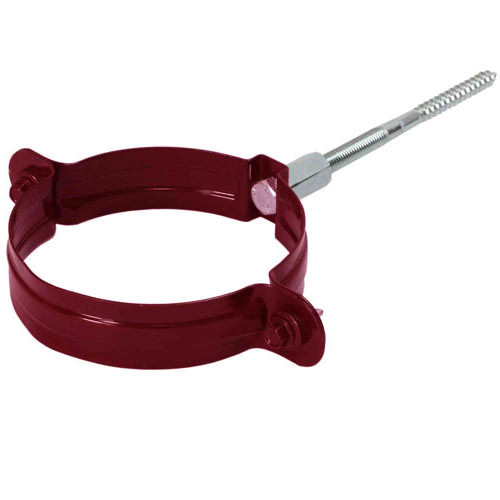 Крепёж трубы водосточной Вишневый