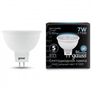 Лампа светодиодная GU5.3 7Вт 4100К белый GAUSS