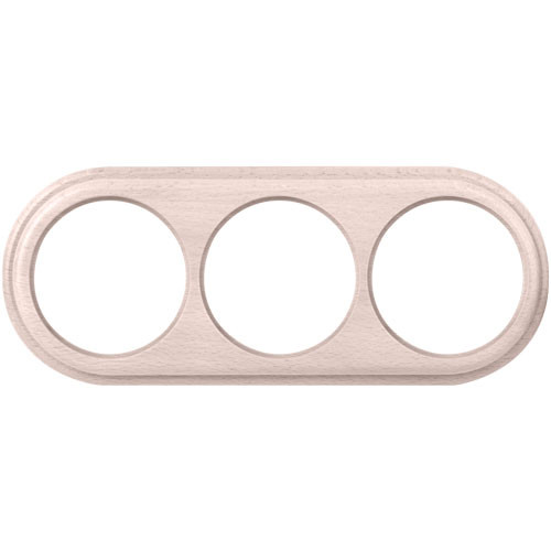 Рамка тройная Werkel Legend Ретро беленый дуб