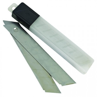Лезвие для канцелярского ножа сегментированное  КОБАЛЬТ 25 мм (5 шт) 