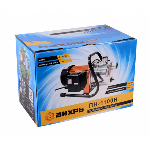 Поверхностный насос ПН-1100 Нерж. Вихрь