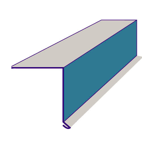 Планка торцевая (ветровая) Оцинкованная