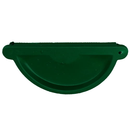 Заглушка желоба водосточного Зеленая