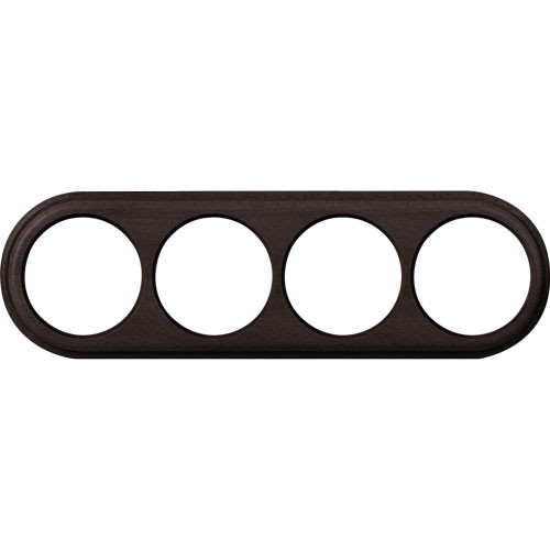 Рамка четырехместная Werkel Legend Ретро венге