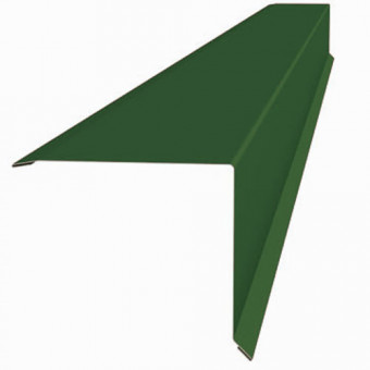 Планка торцевая (ветровая) Зеленая