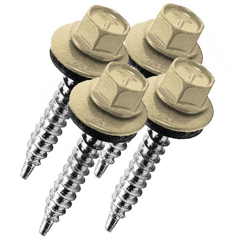 Саморезы кровельные 4.8*29 (250 шт) Бежевые