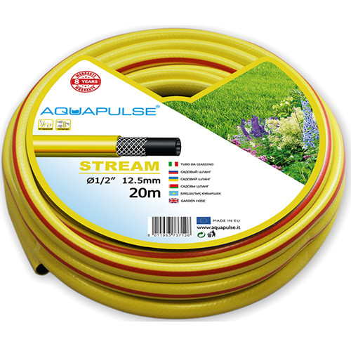Садовый поливочный шланг 1/2 Aquapulse Stream длина 30 м