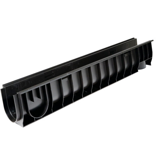 Канал водоотводный КВ 160*130 DN100 пластиковый (под крепеж) Gidrogroup