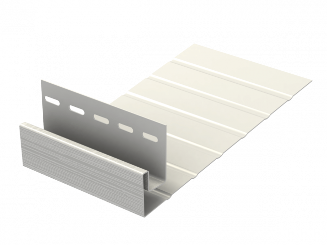 J фаска (лобовая) для софитов белая 3050 мм. Ю-Пласт