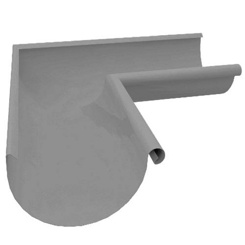 Желоб угловой внутренний 90 градусов Серый (RAL 7024)