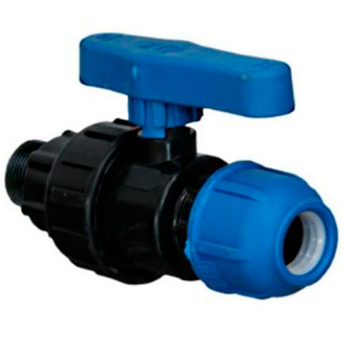 Кран ПНД 32х1 (наружная резьба)