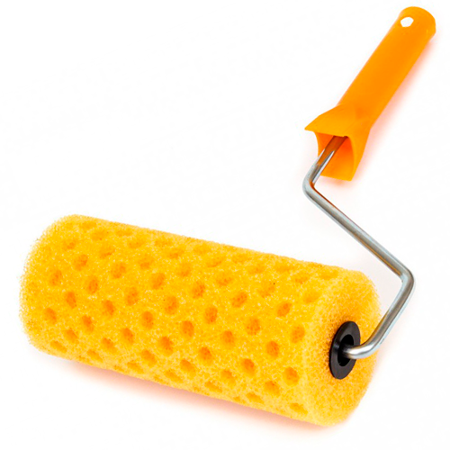 Валик Структурный Поролон, Горошек 80/230 мм KRAFOR