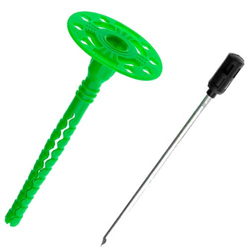 Дюбель д/теплоиз. Гриб, 10*120 с термоголовкой BOGIRUS (50 шт)