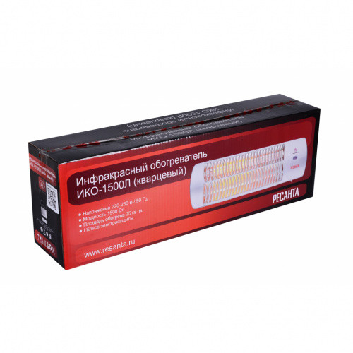 Инфракрасный обогреватель ИКО-1500Л (кварцевый) Ресанта Инфракрасный обогреватель ИКО-1500Л (кварцевый) Ресанта