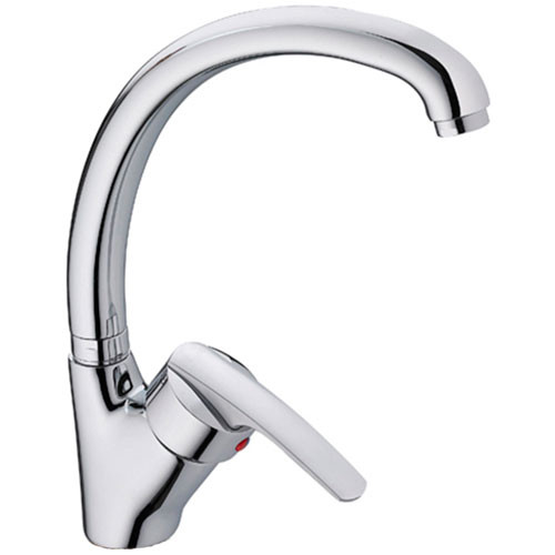 Смеситель для кухни HAIBA 4106 высокий излив