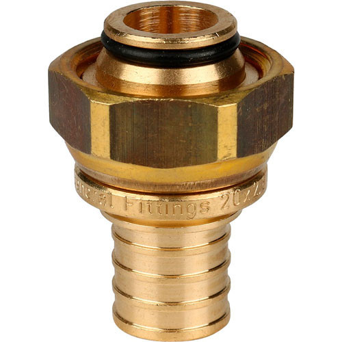 Переходник аксиальный с накидной гайкой евроконус 16x3/4 внутренняя резьба Vieir