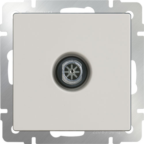 Розетка TV СП Werkel слоновая кость