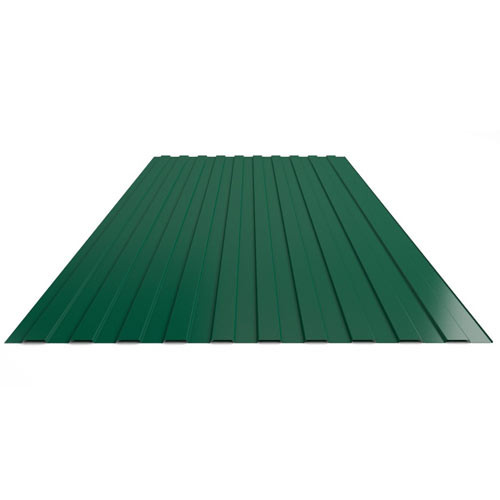 Профлист для забора С8 (1.2*3.0) Зеленый (0.4)