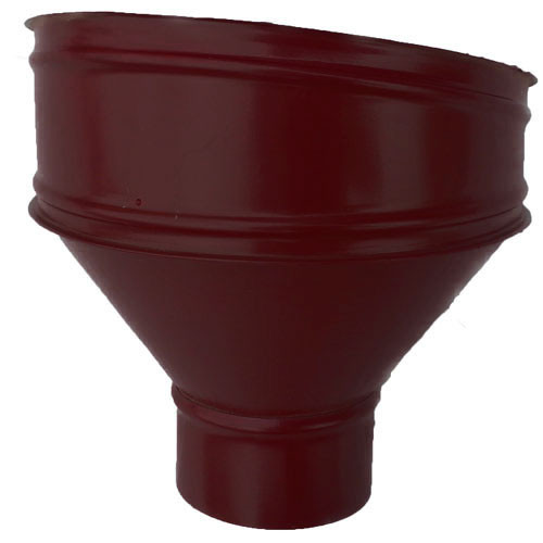 Воронка водосточная круглая Коричневая